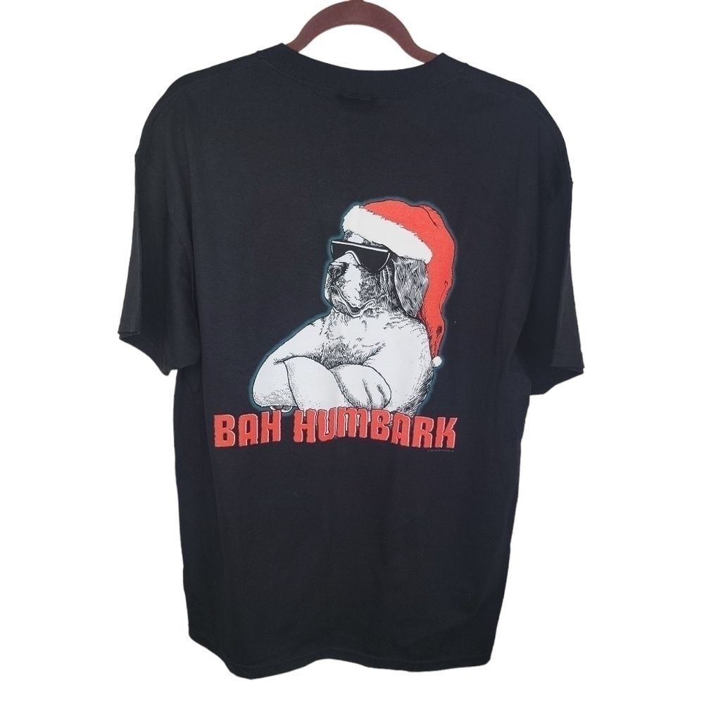 Big Dogs Nwt Bah Humbark Christmas Holiday t-shirt size Large